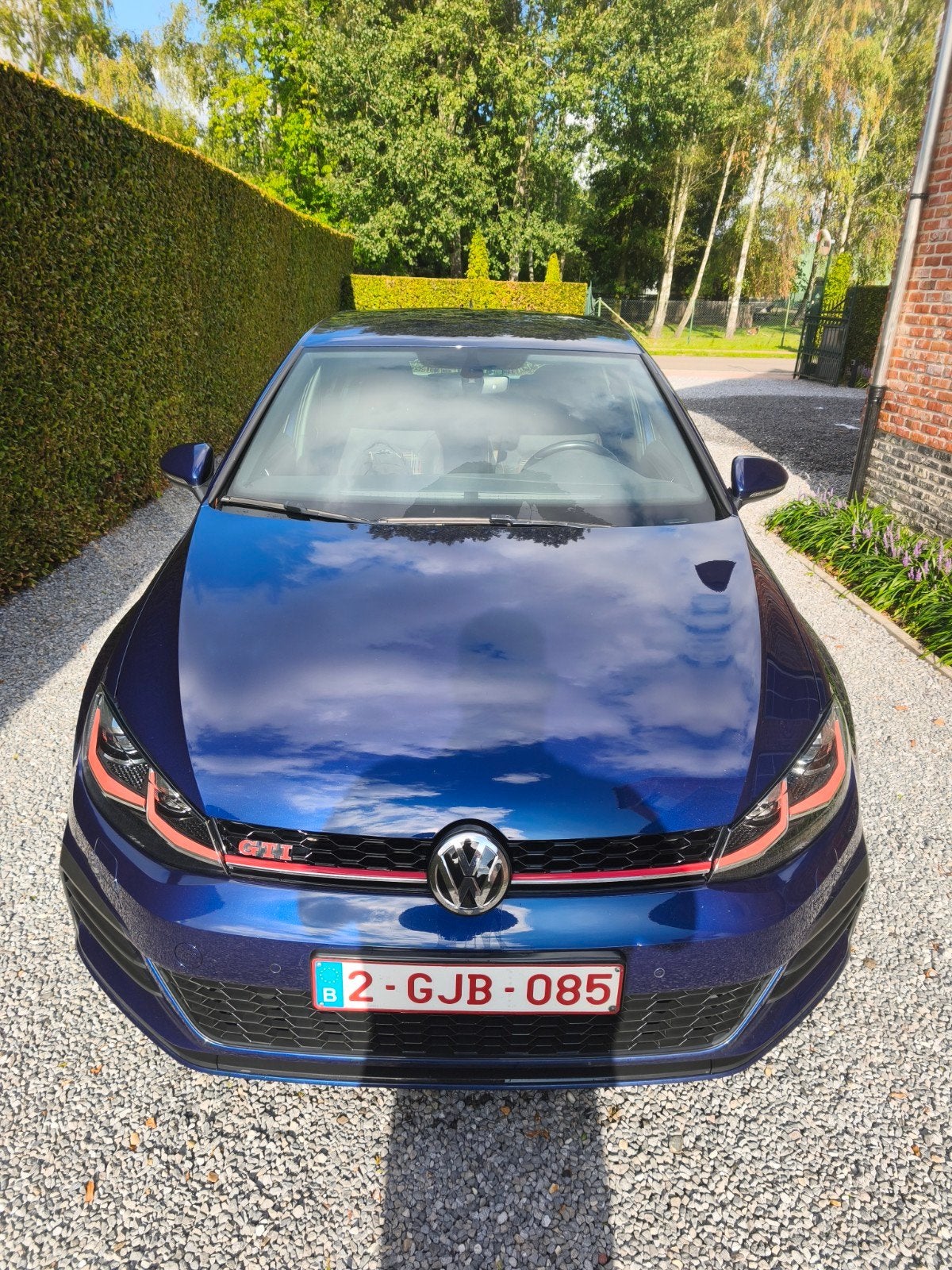 Volkswagen Golf 7.5 GTI Performance, Auto's, Euro 6, Blauw, Lichtsensor, Voorwielaandrijving