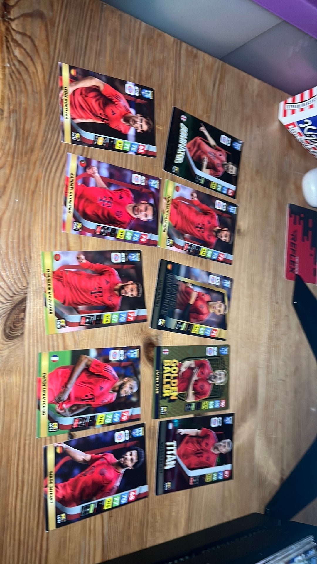 Voetbal kaarten, Ophalen, Nieuw, Spelerskaart