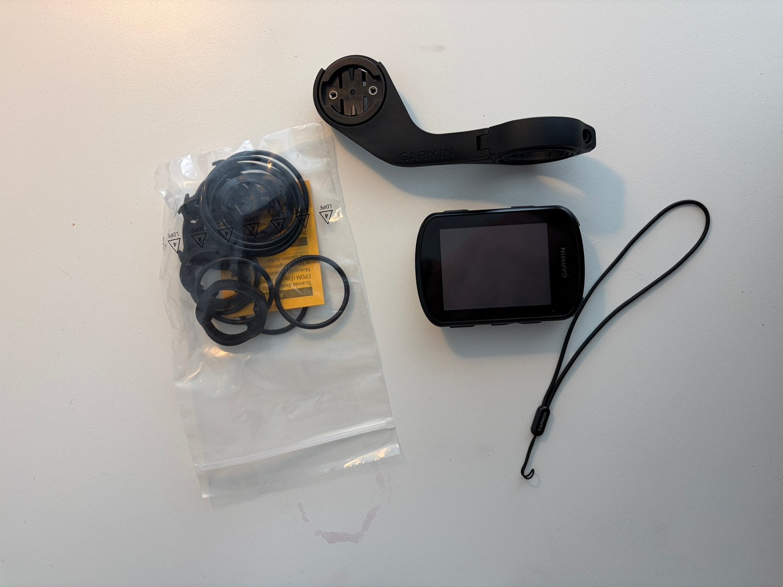 Garmin edge 540, Ophalen