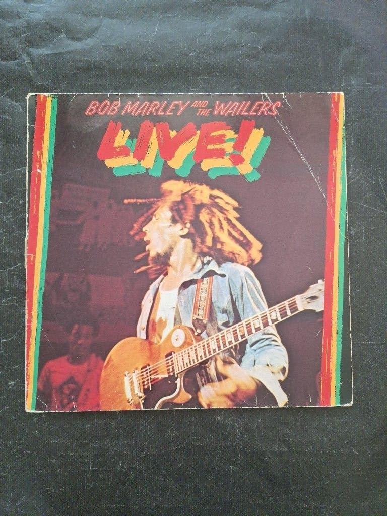 BOB MARLEY "Live" reggae LP (1975), CD & DVD, Vinyles | Rock, Pop rock, Enlèvement ou Envoi, Avec pochette intérieure, Utilisé