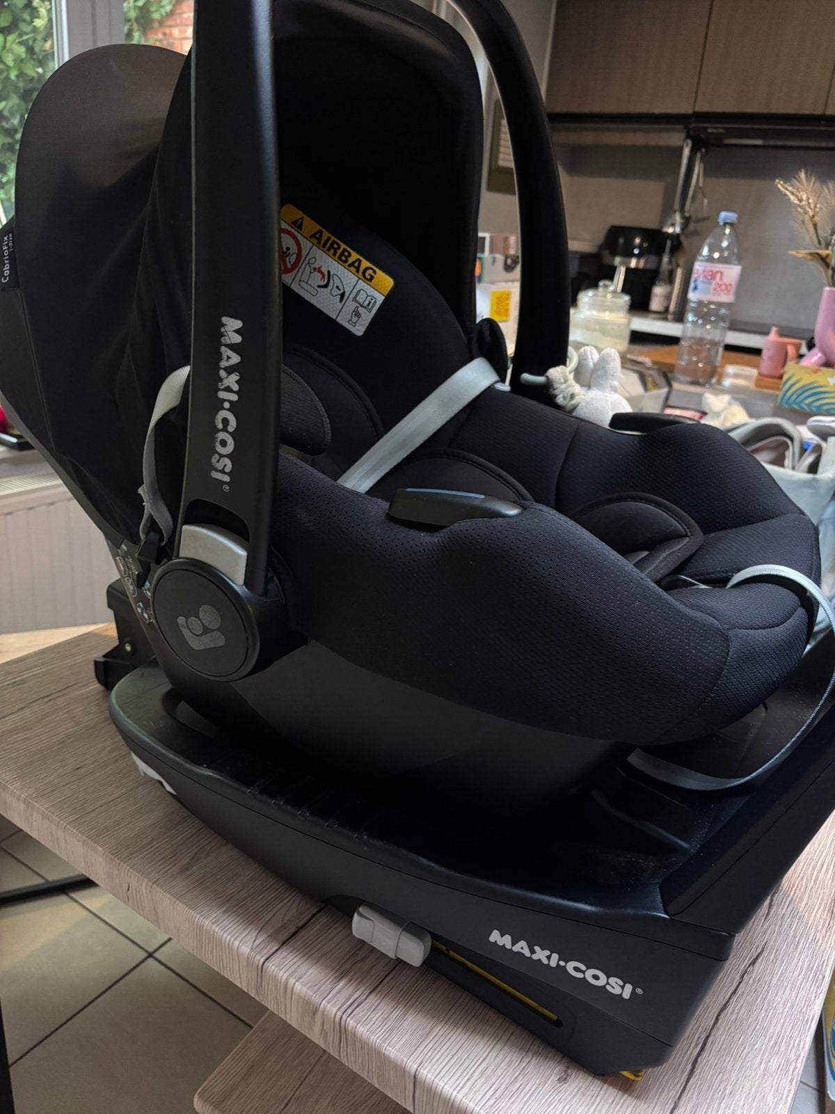 Maxi cosi cabriofix i-size 360, Ophalen, Zo goed als nieuw, Isofix, 0 t/m 13 kg