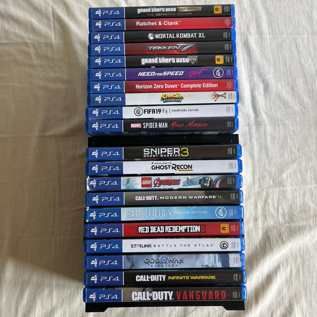 20 games ps4, Enlèvement, Comme neuf