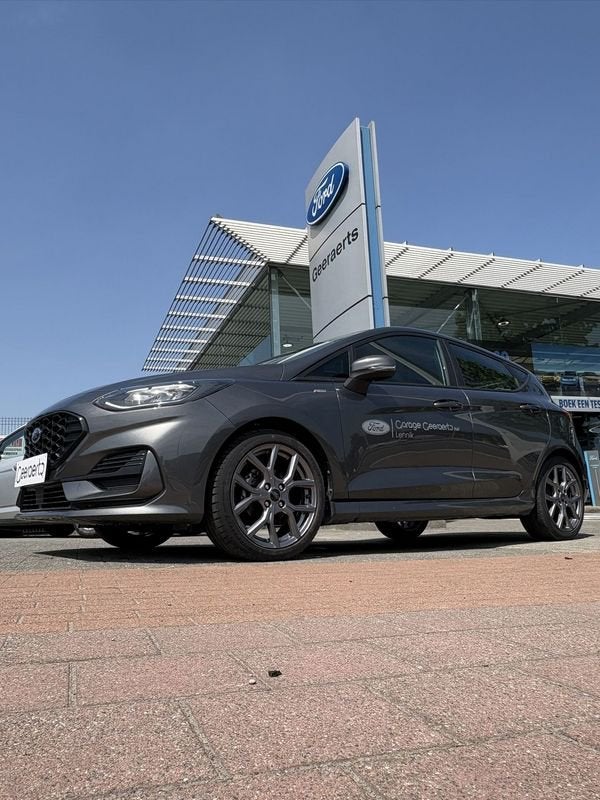 Ford Fiesta EcoBoost ST-Line, Voorwielaandrijving, Stof, Gebruikt, Zwart