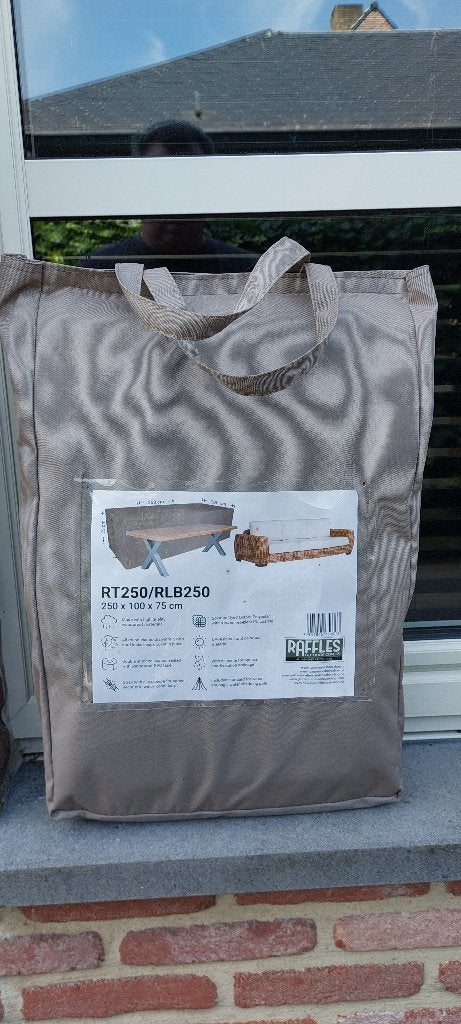 Tuinmeubelhoes L:250 X B:100 x H:75 cm, Ophalen, Gebruikt