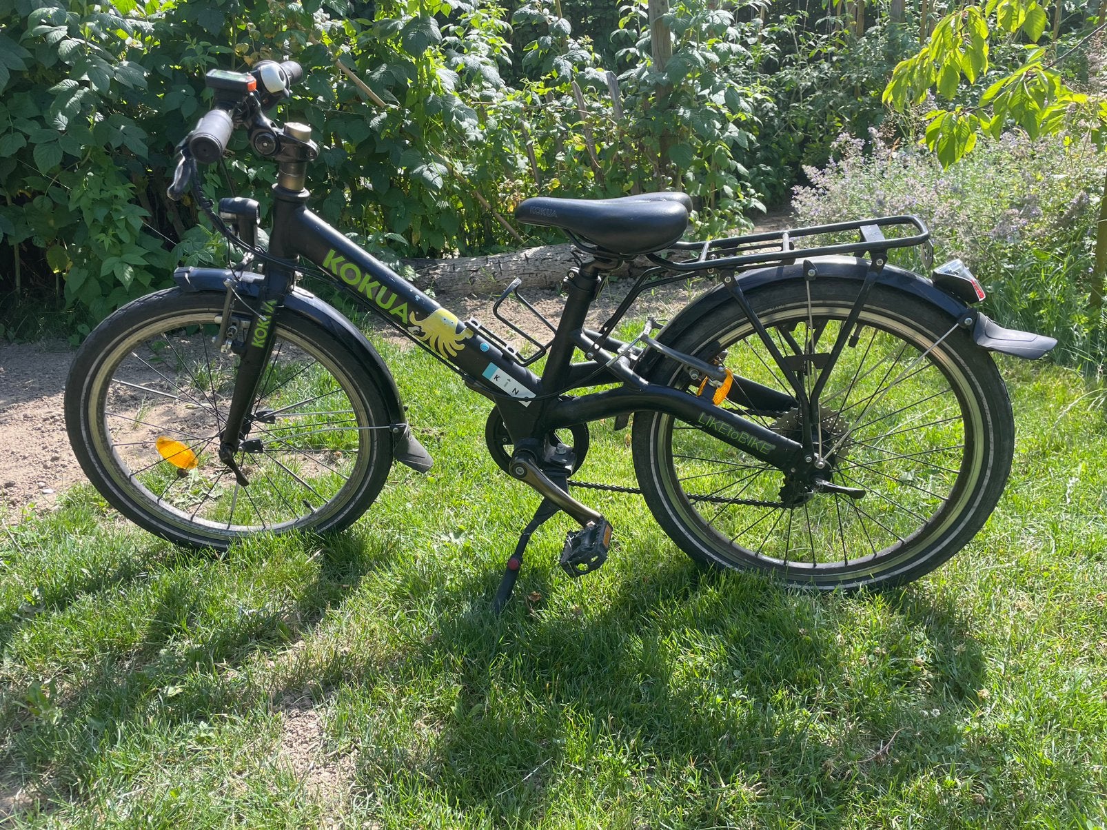 Kokua 20 inch zwart - gebruikt!, Ophalen, Gebruikt, Velgrem, 20 inch of meer