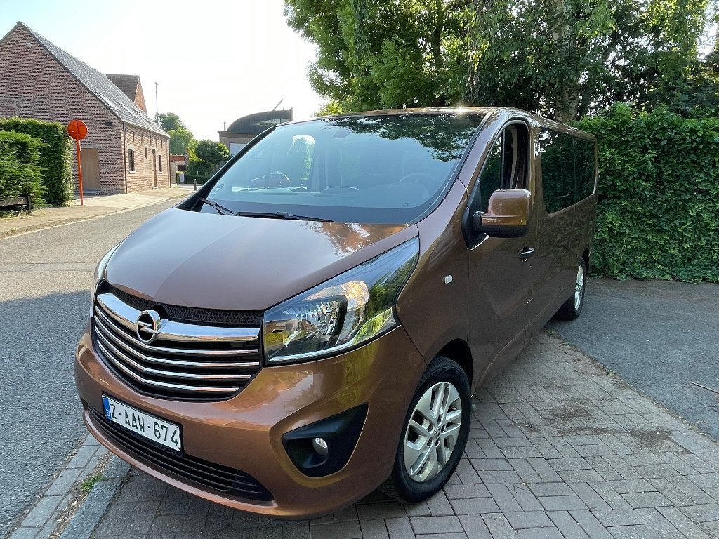 Opel Vivaro 1.6 CDTI Biturbo Combi L2H1, Auto's, Voorwielaandrijving, Vivaro, 4 cilinders, 1600 cc