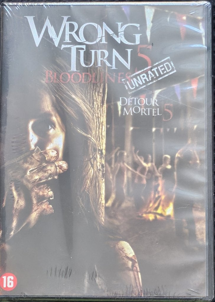 Wrong Turn 5: Bloodlines (2012) SEALED, Bonusmateriaal, Nederlands, Ophalen of Verzenden, Nieuw in verpakking