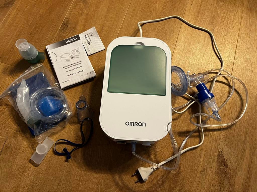 Nebuliseur omron duobaby, Ophalen, Gebruikt