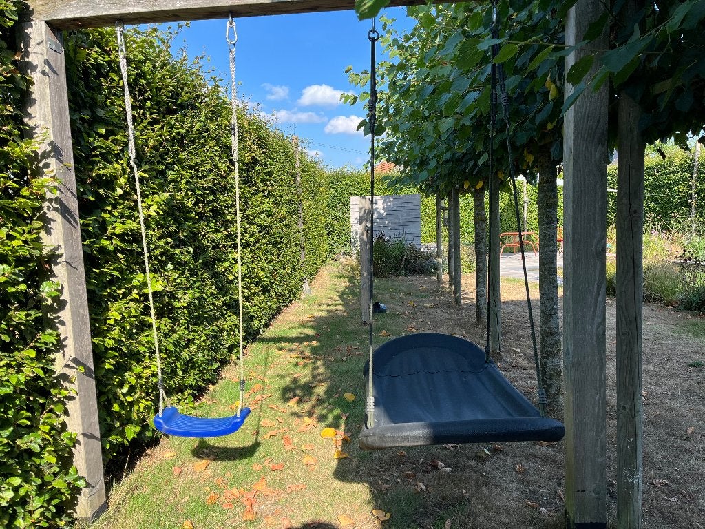 Nestschommel en schommelzitje, Kinderen en Baby's, Speelgoed | Buiten | Speeltoestellen, Ophalen, Gebruikt, Schommel
