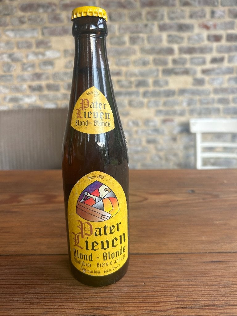 bier Pater Lieven vervaldatum 2001, Verzamelen, Ophalen of Verzenden