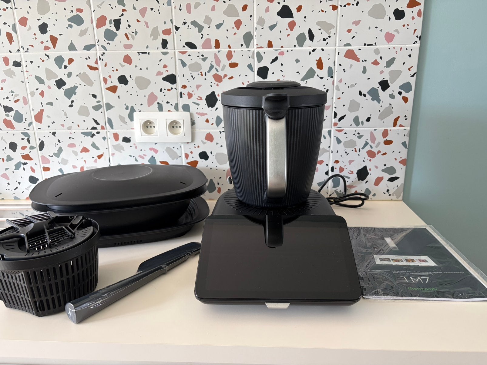 Thermomix TM7 neuf, Enlèvement, Neuf, Mélangeur