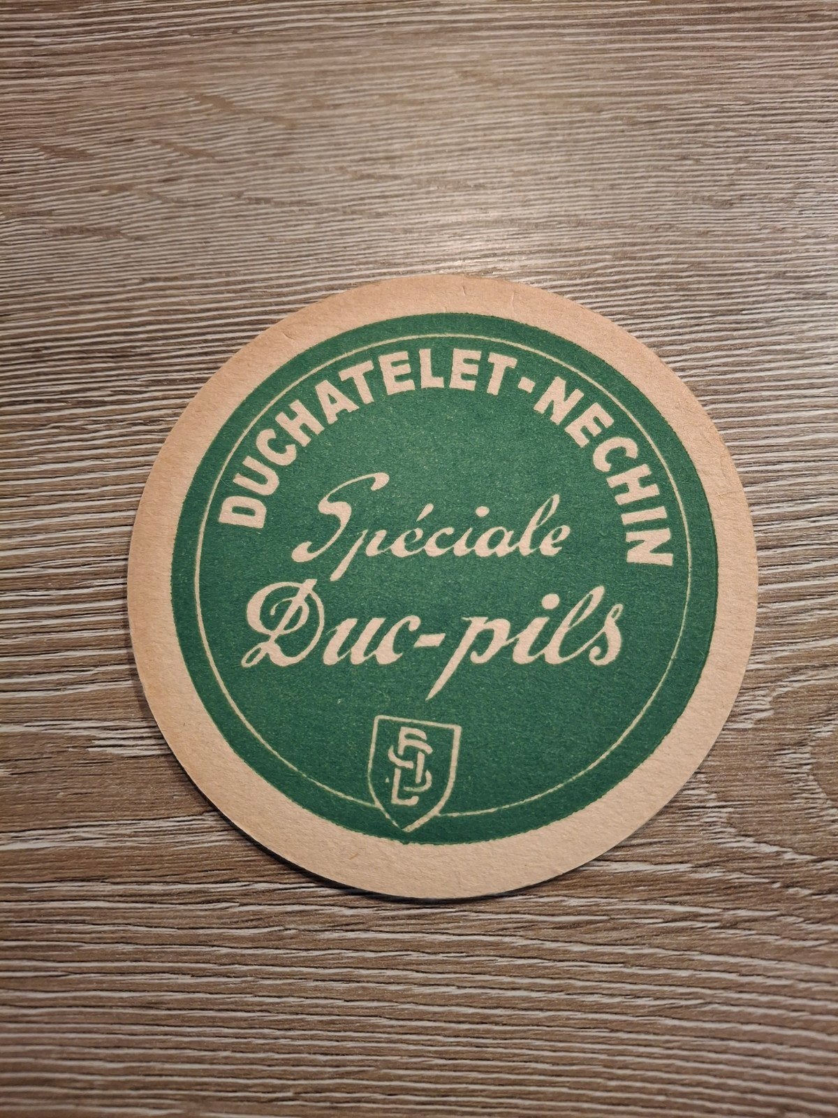 oud bierviltje duc pils duchatelet, Verzamelen, Ophalen of Verzenden