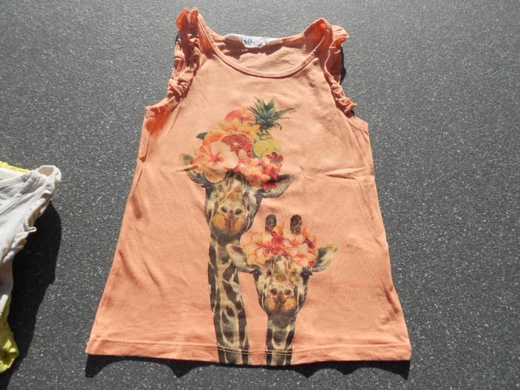 Top HB&M avec 98/104, Enlèvement ou Envoi, Chemise ou À manches longues, H&M, Utilisé