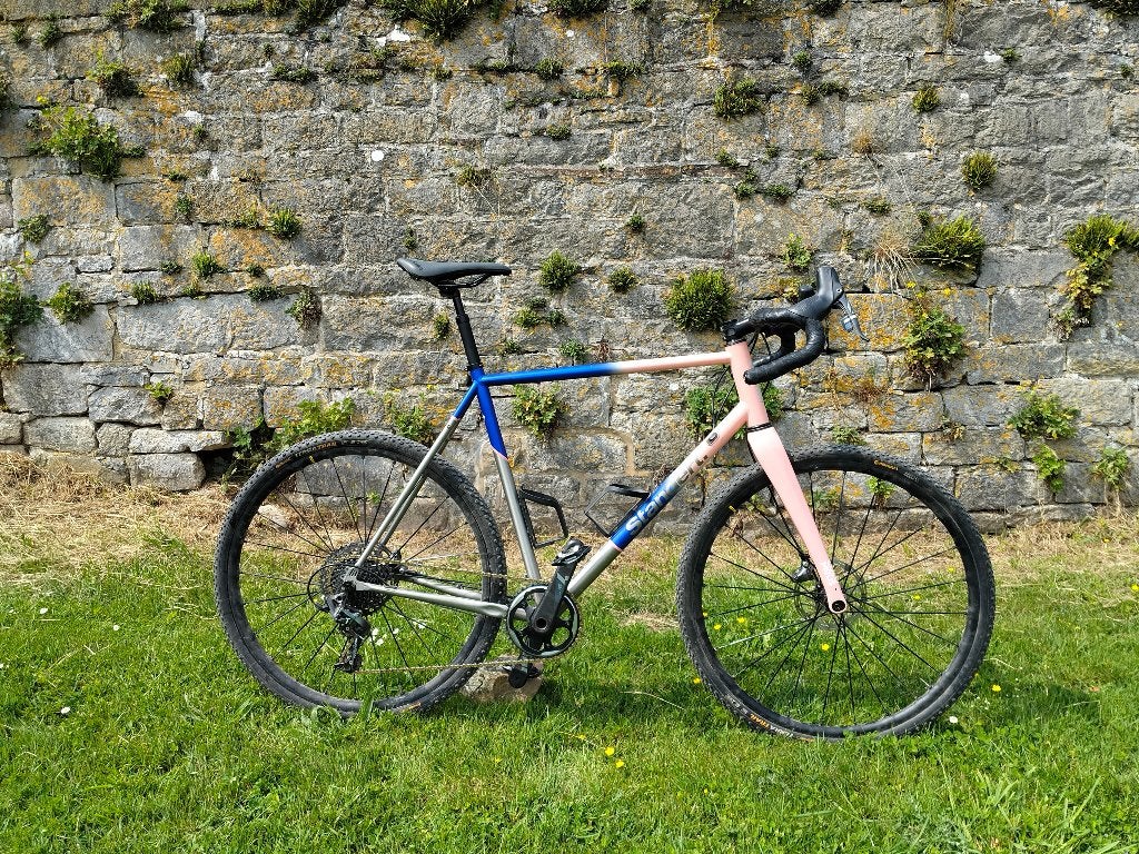 Vélo gravel standert erdgeschoos, Enlèvement, Acier