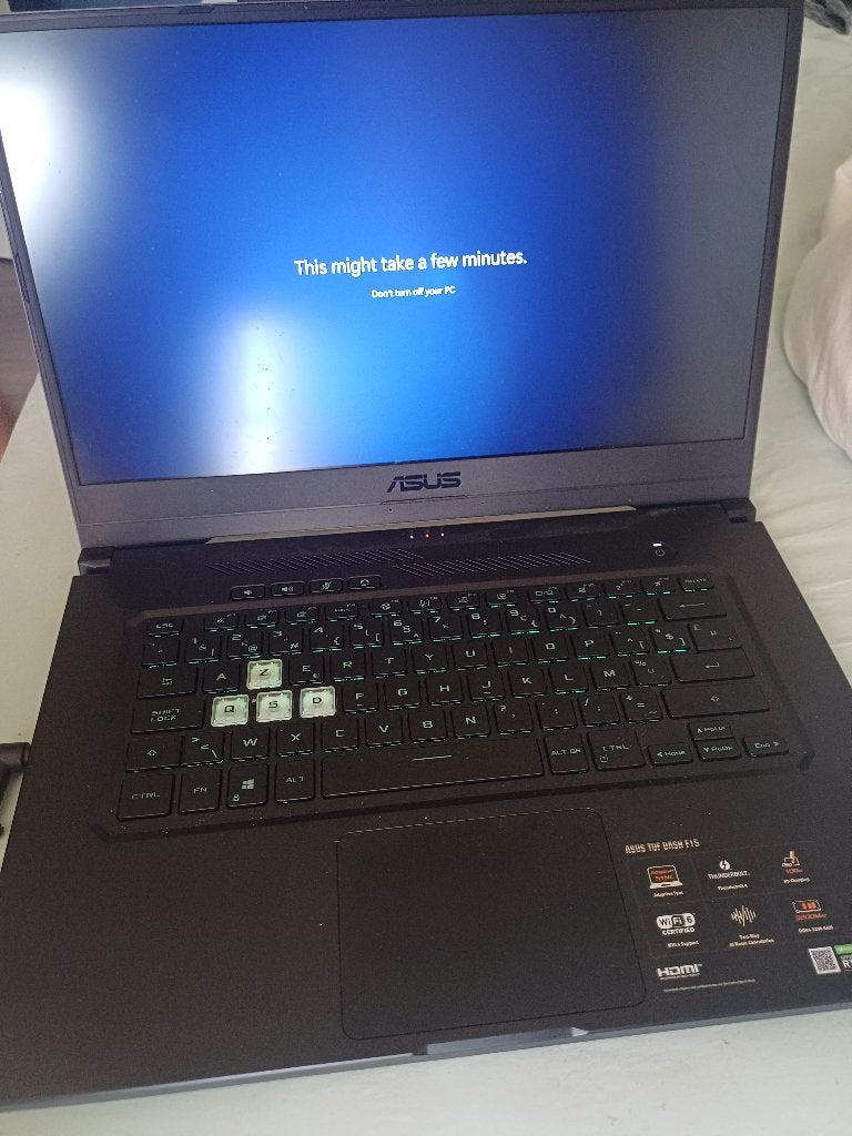 Asus TUF Dash gaming laptop F15, Computers en Software, Windows Laptops, Ophalen, Asus, 512 GB, Zo goed als nieuw