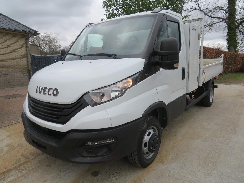 Iveco Daily 35C16 3.0 - Kipper - 2022 - 62.742km - €6d, Autos, Camionnettes & Utilitaires, Achat, Euro 6, Entreprise, Boîte manuelle