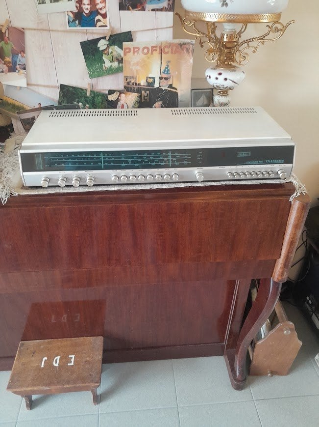 Radio-versterker Telefunken, Audio, Tv en Foto, Tuners, Ophalen of Verzenden, Gebruikt