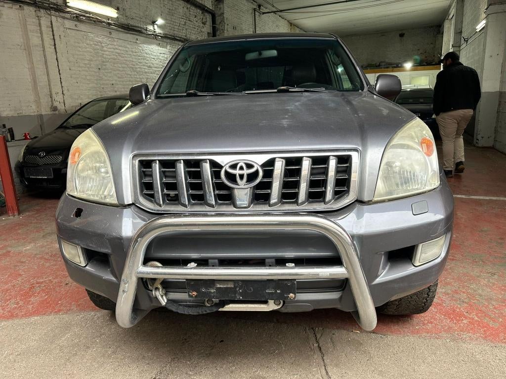 Toyota Land Cruiser 2003, Auto's, Automaat, 4 cilinders, Leder, Diesel
