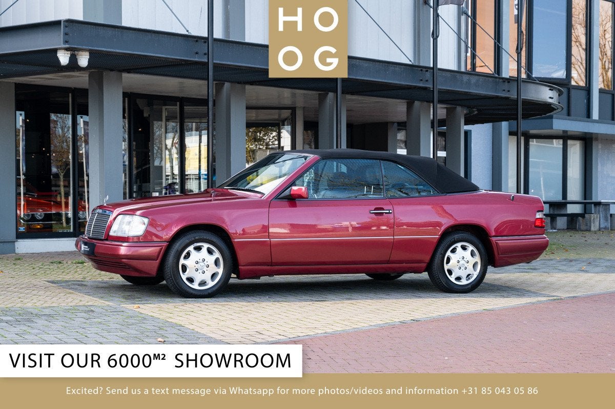Mercedes-Benz E-Klasse 220 Cabriolet (W124) (bj 1995), Euro 2, 4 zetels, Gebruikt, 110 kW