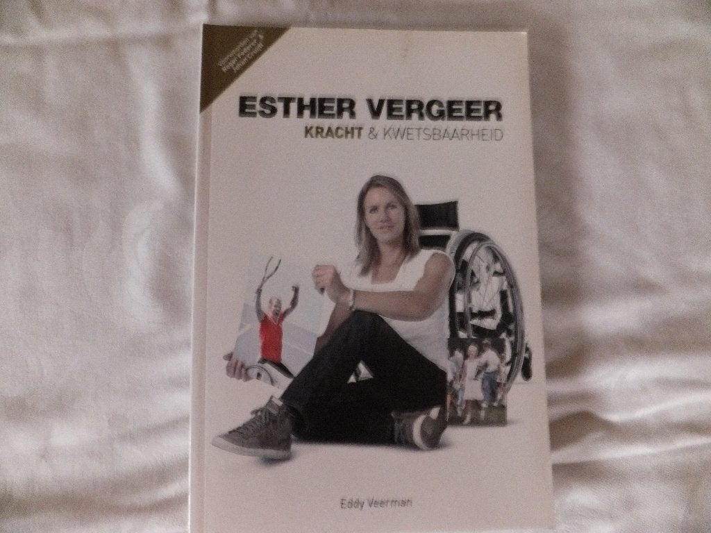 boek esther vergeer kracht en kwetsbaarheid, Boeken, Sportboeken, Ophalen of Verzenden, Zo goed als nieuw