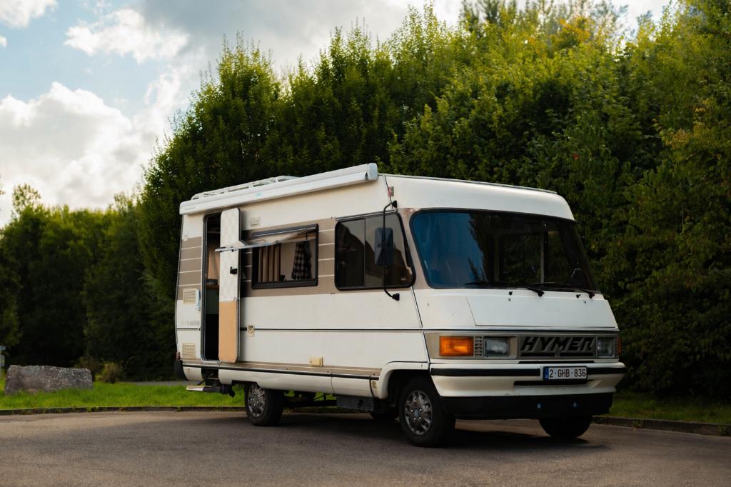 Camping Car Hymer B544 1992, Caravanes & Camping, Camping-cars, Fiat, Jusqu'à 6, Diesel, Particulier