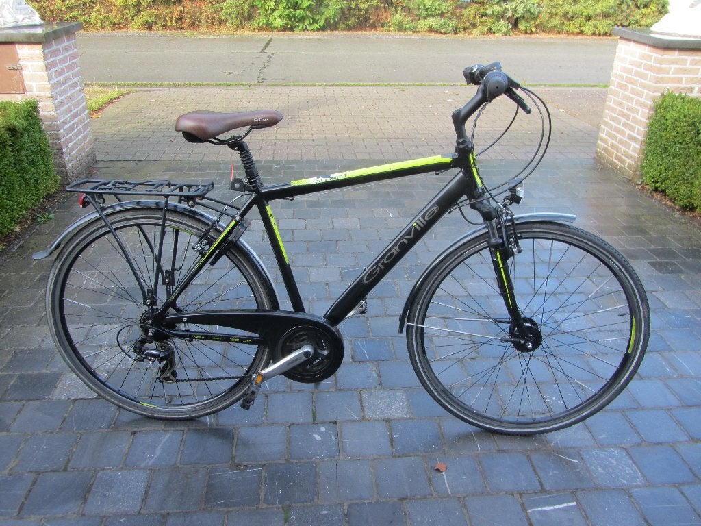 herenfiets 28 insch, Velgrem, Versnellingen, Zo goed als nieuw, 53 tot 57 cm