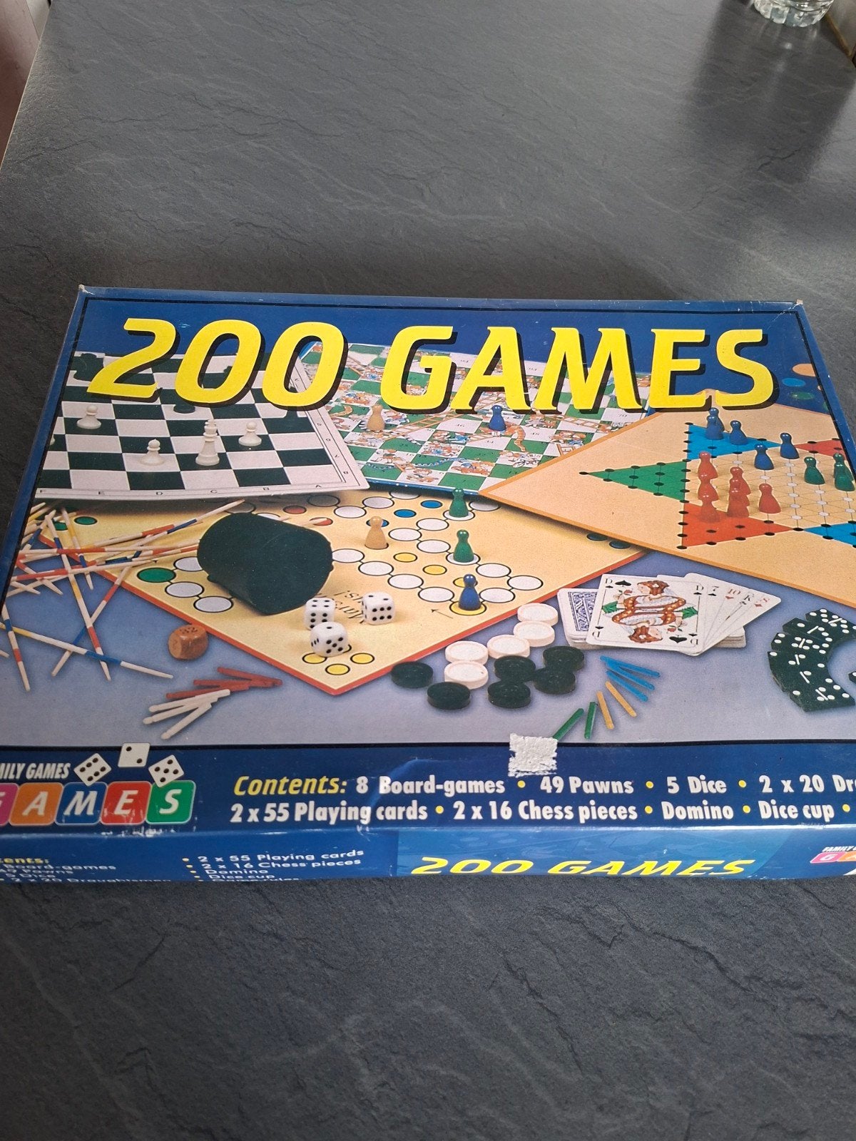 gezelschap spelen, Ophalen
