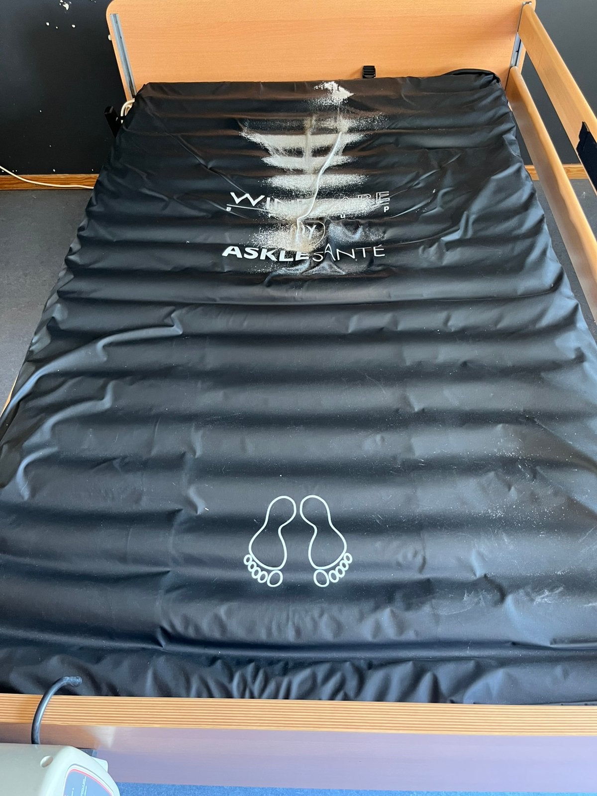 Matelas anti escarre, Enlèvement, Utilisé