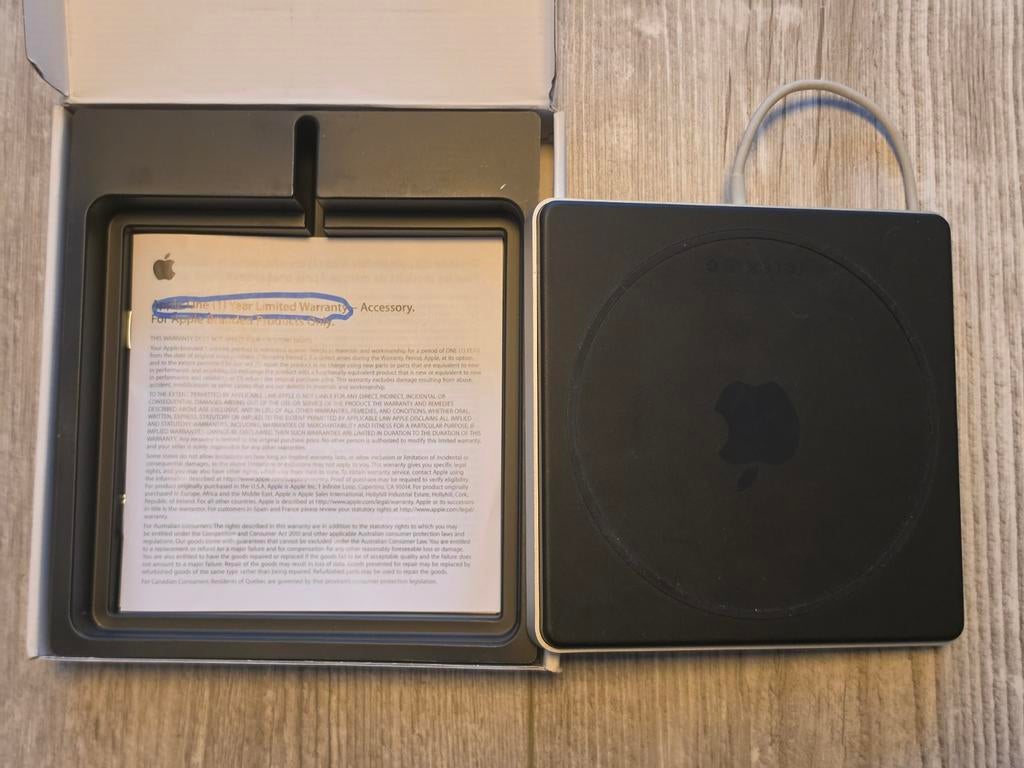Macbook air superdrive with box, Gebruikt, Overige modellen, Minder dan 4 GB, Qwerty