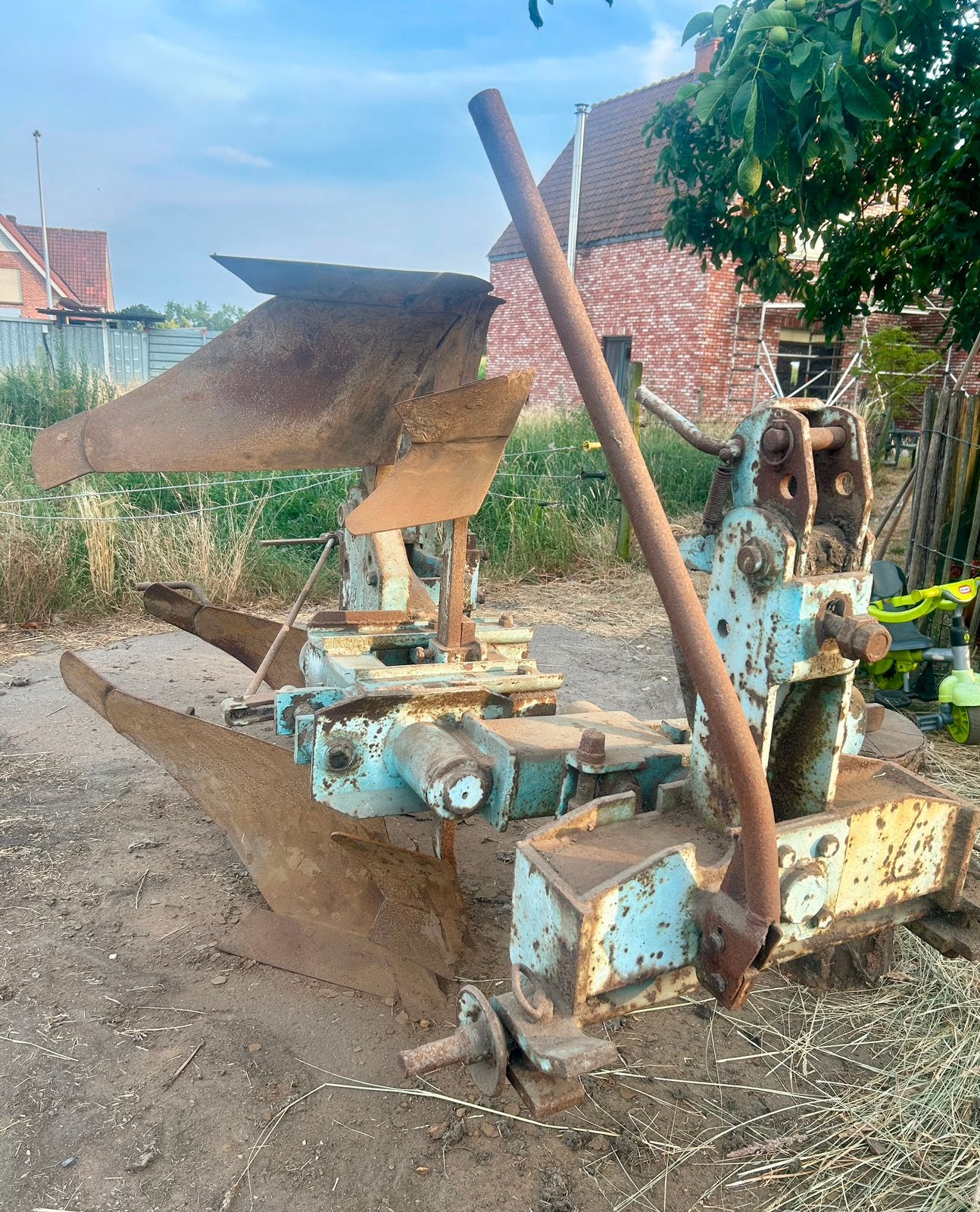 Ploeg 2 schaar, Ophalen, Akkerbouw, Grondbewerking