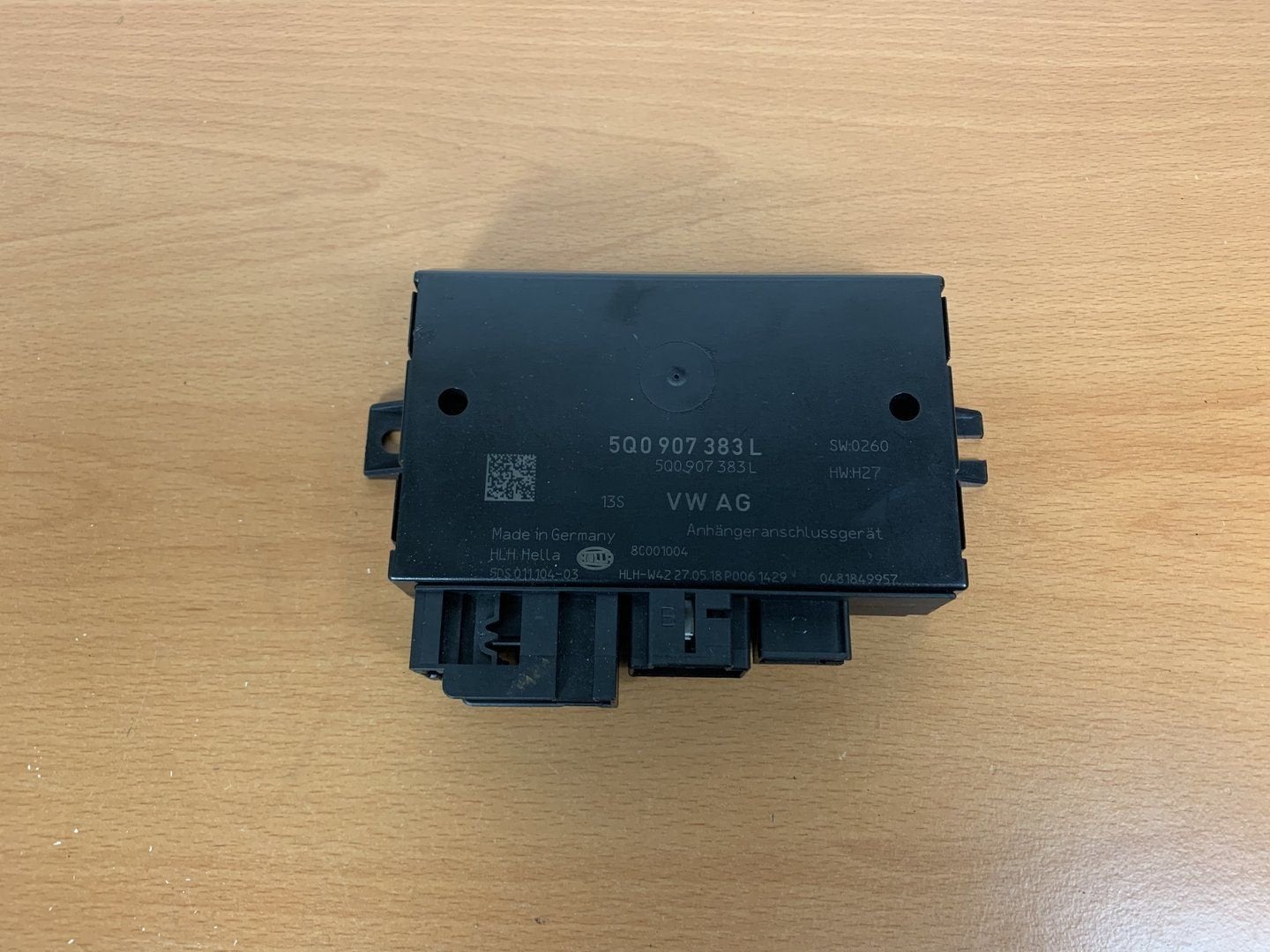 trekhaak module volkswagen polo VI 2017 - 2020 5Q0907383L, Gebruikt, -, Volkswagen, -