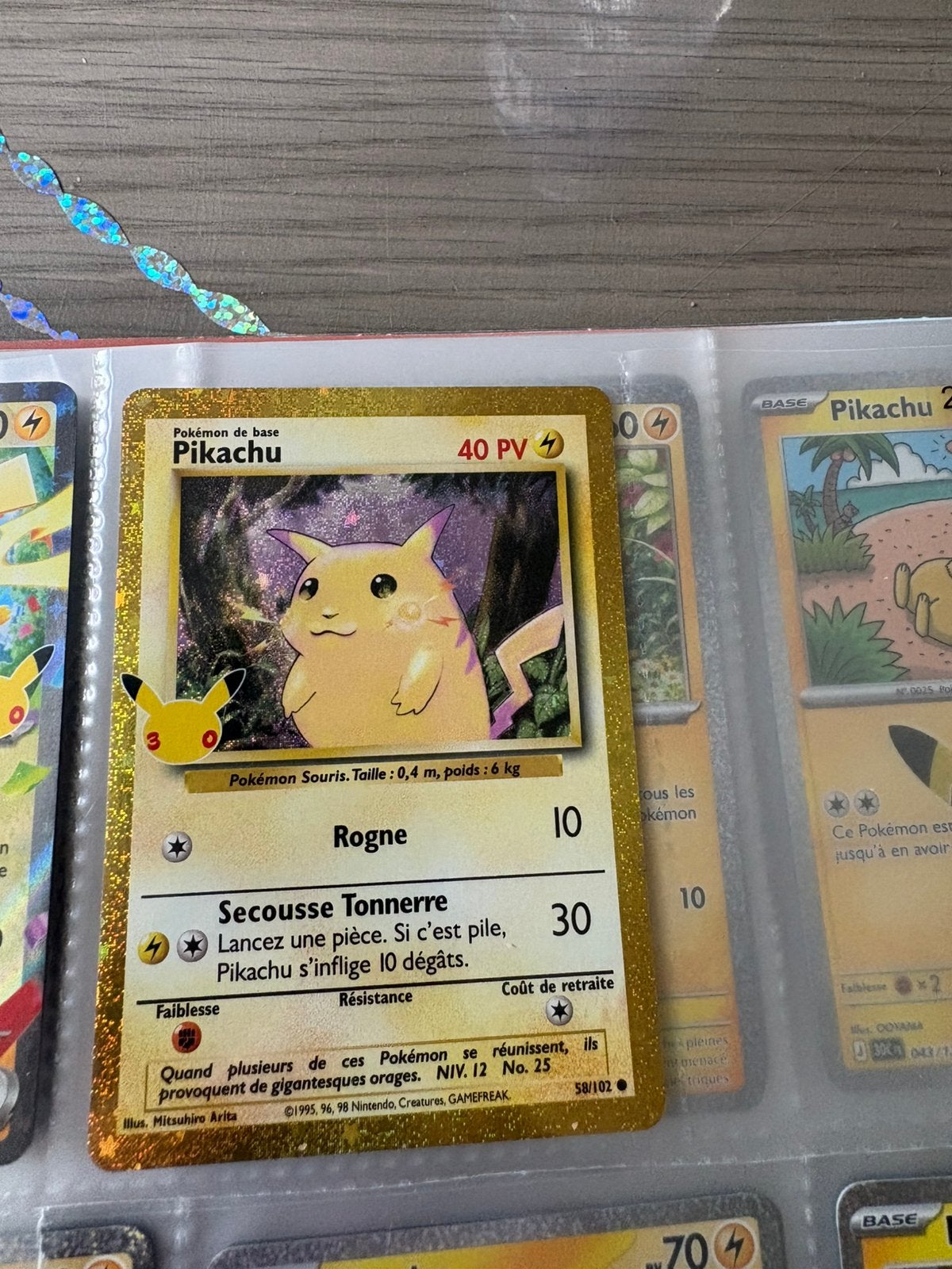 Pikachu 58/102, Enlèvement, Neuf