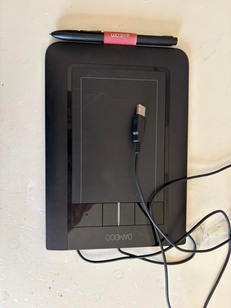Wacom Bamboo with stylus, Ophalen, Gebruikt, Bedraad
