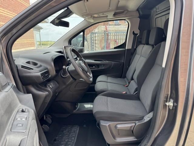 Opel Combo 1.2i "3 ZIT" Carplay/trekhaak/benzine/55 000km, Autos, Argent ou Gris, Achat, Entreprise, 3 places