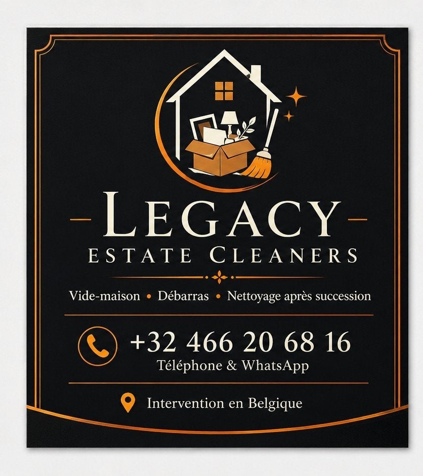 Leeg huis, garageverkoop, verhuizing, transport