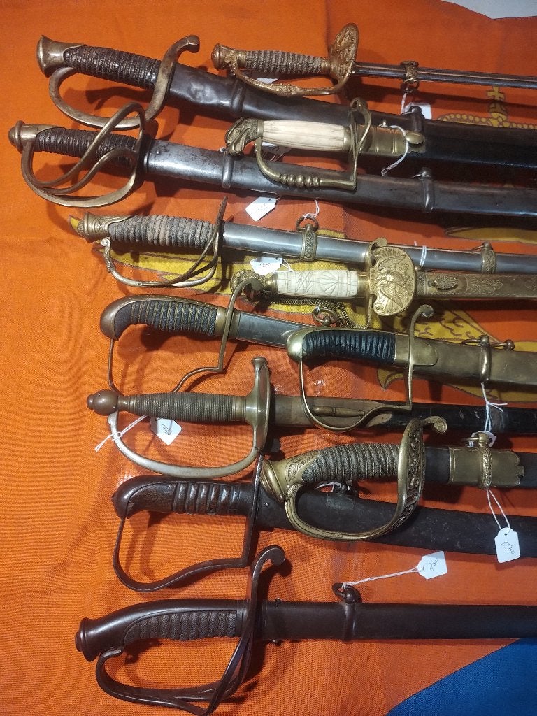 Top "US sabels Civil War " 12 stuks, Collections, Objets militaires | Général, Enlèvement