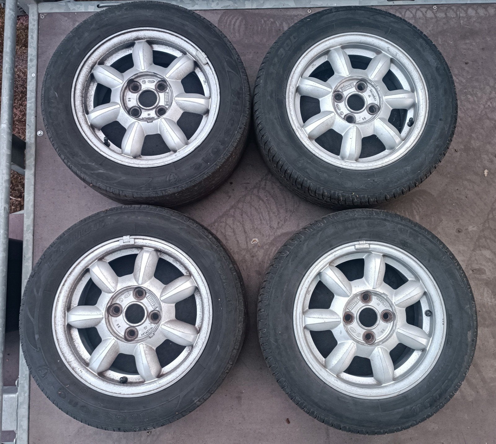 Mazda MX-5 NA - Jantes Daisy, Autos : Pièces & Accessoires, Pneus & Jantes, 14 pouces, Pneus et Jantes, Véhicule de tourisme, Pneus été