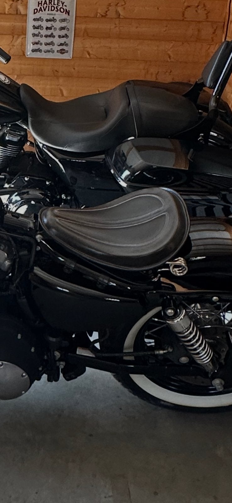 Leren zitje sportster 48, Motos, Enlèvement