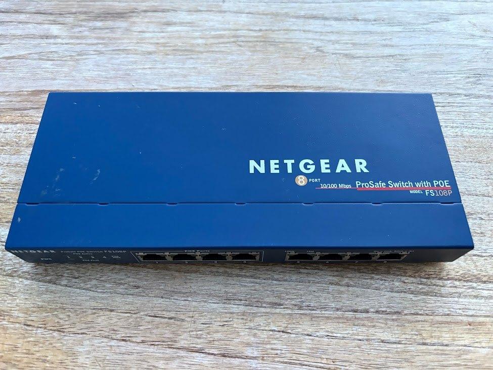 Netgear ProSafe Switch PoE, Computers en Software, Netwerk switches, Ophalen of Verzenden, Gebruikt