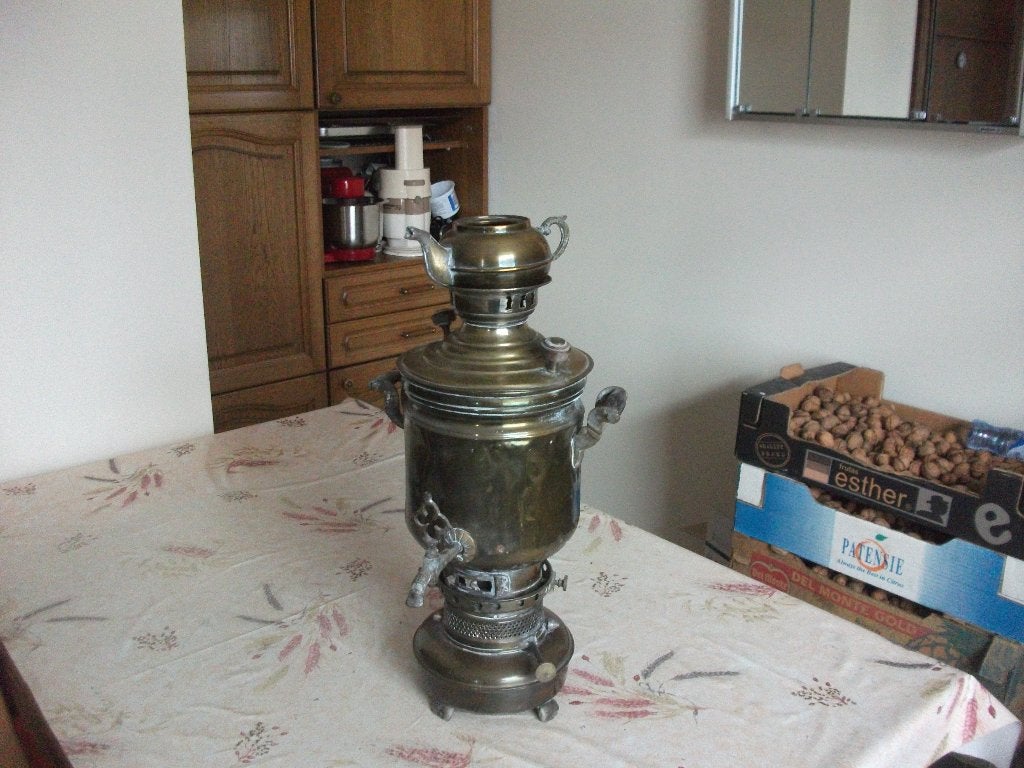 samovar ; cuivre jaune ; à partir de 50€, Enlèvement, Cuivre