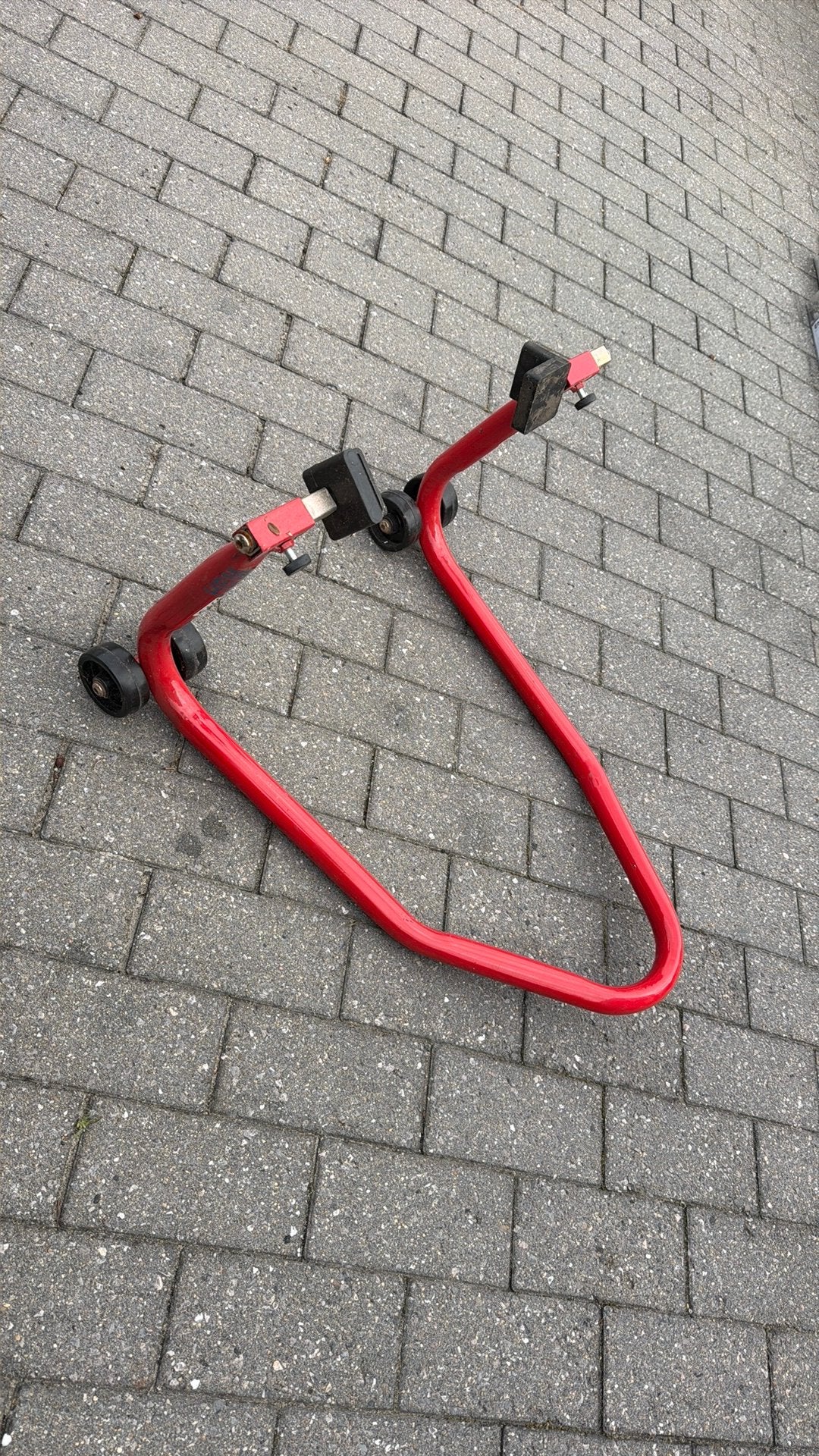 Motorsteun brommer scooter motor steun staander onderhoud, Ophalen