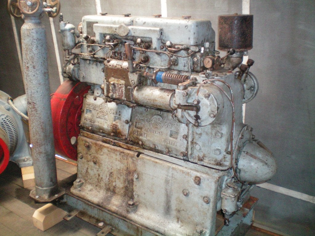 ABC stationaire motoren, Doe-het-zelf en Bouw, Motoren, Ophalen, Gebruikt, Dieselmotor