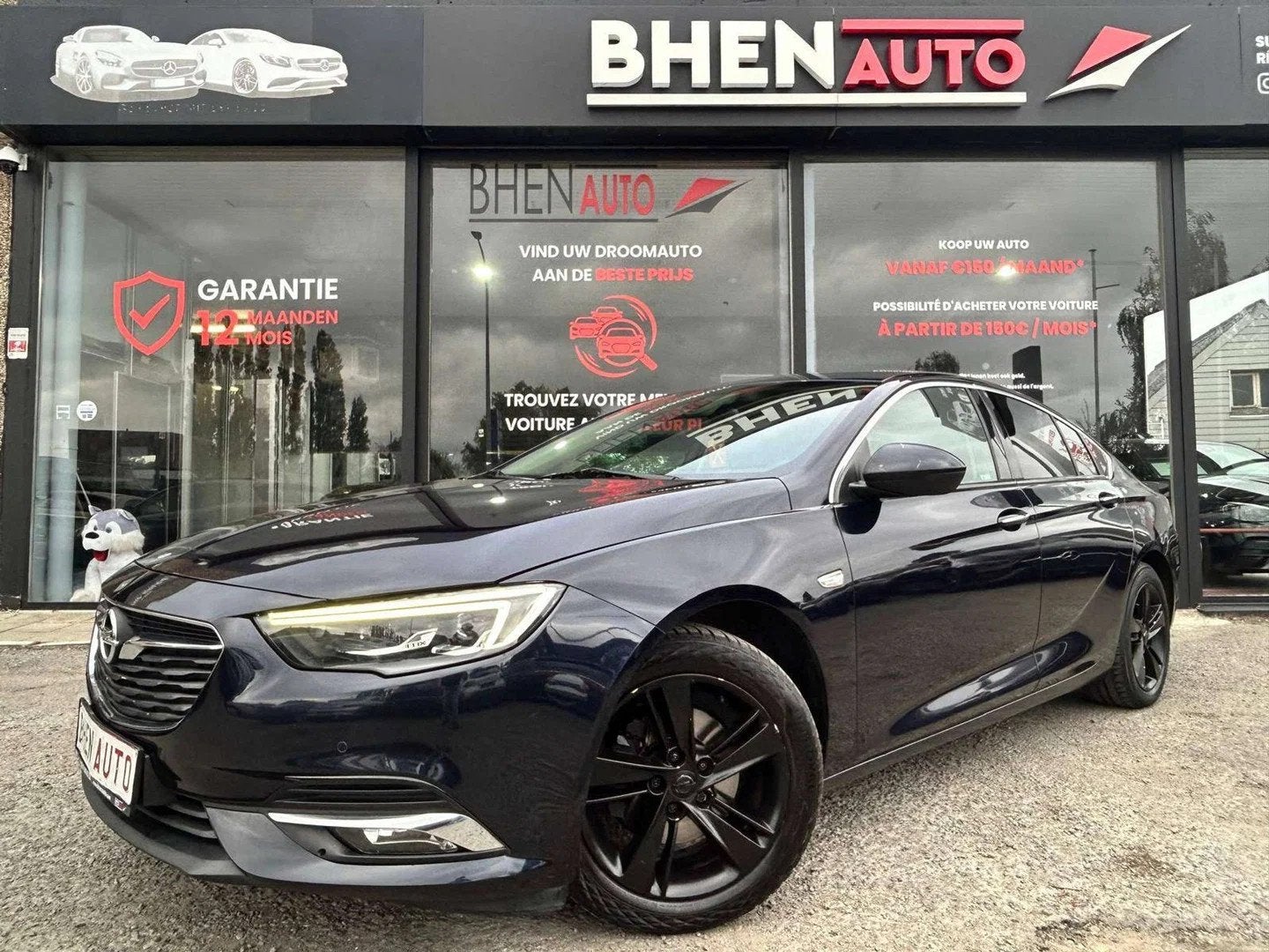 Opel Insignia Insignia Grand Sport/CUIR/NAVI/LED (bj 2017), Auto's, Gebruikt, 4 cilinders, Zwart, Leder