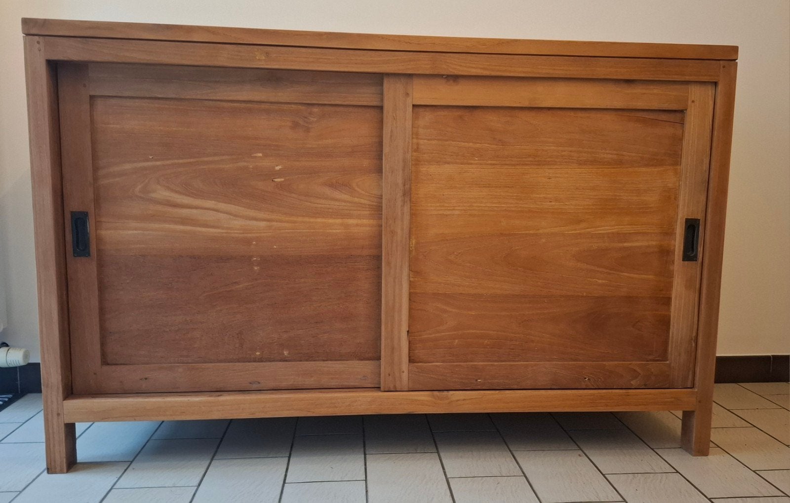 Teak kast, Ophalen
