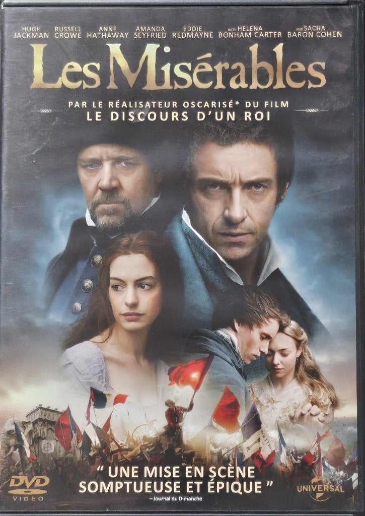 Les Misérables (2012), Nederlands, Zo goed als nieuw, Engels, Ophalen of Verzenden
