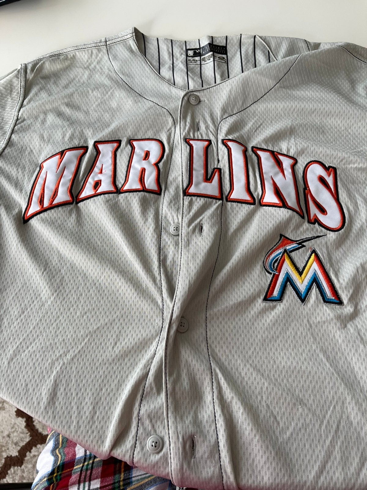 Maillot de baseball Marlins de Floride. Taille XL, Envoi, Comme neuf
