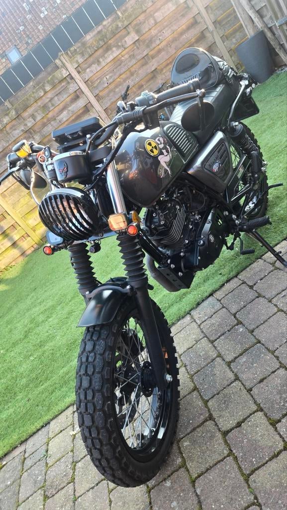 Bluroc bullit 125 gs, Motoren, Ophalen