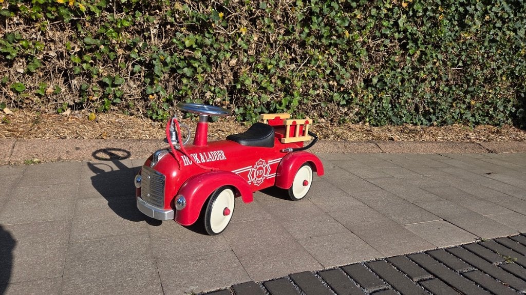 Brandweer loopwagen, Ophalen, Gebruikt