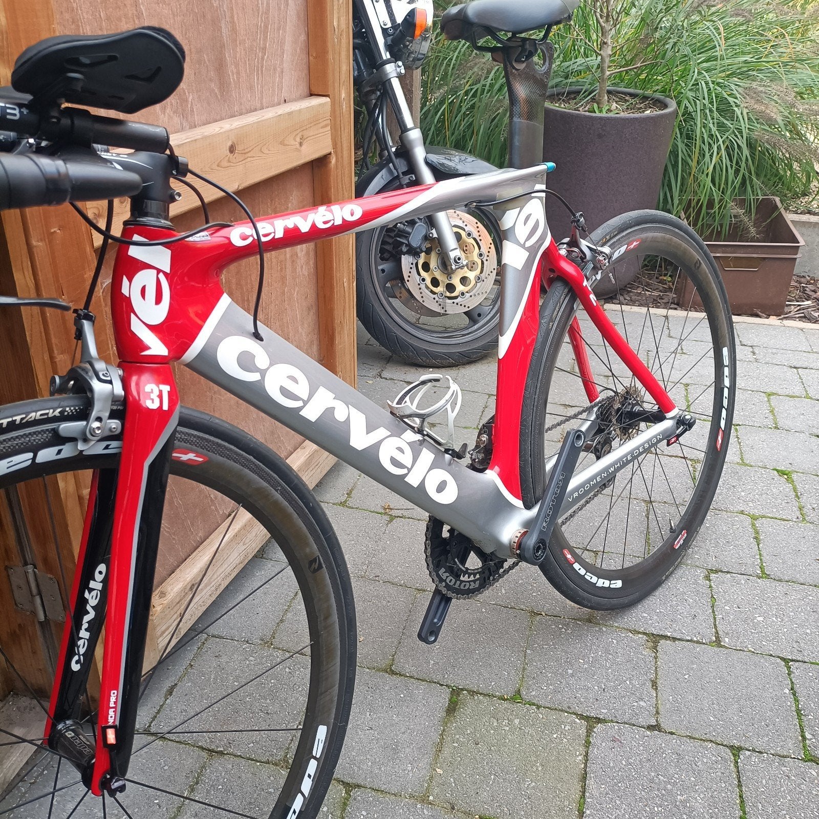 Cervelo p2 Carbon tijdritfiets / triathlon fiets maat 50 /52, Ophalen, Carbon