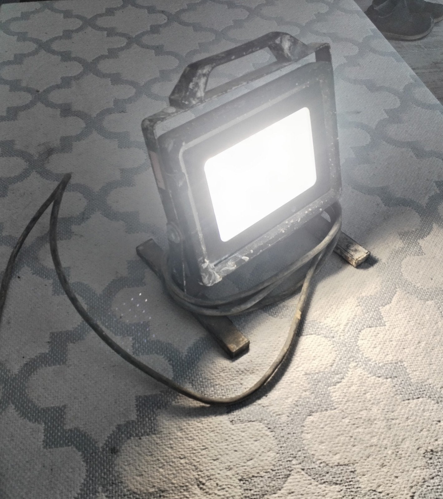 bouw werk led lamp, Ophalen, Lamp